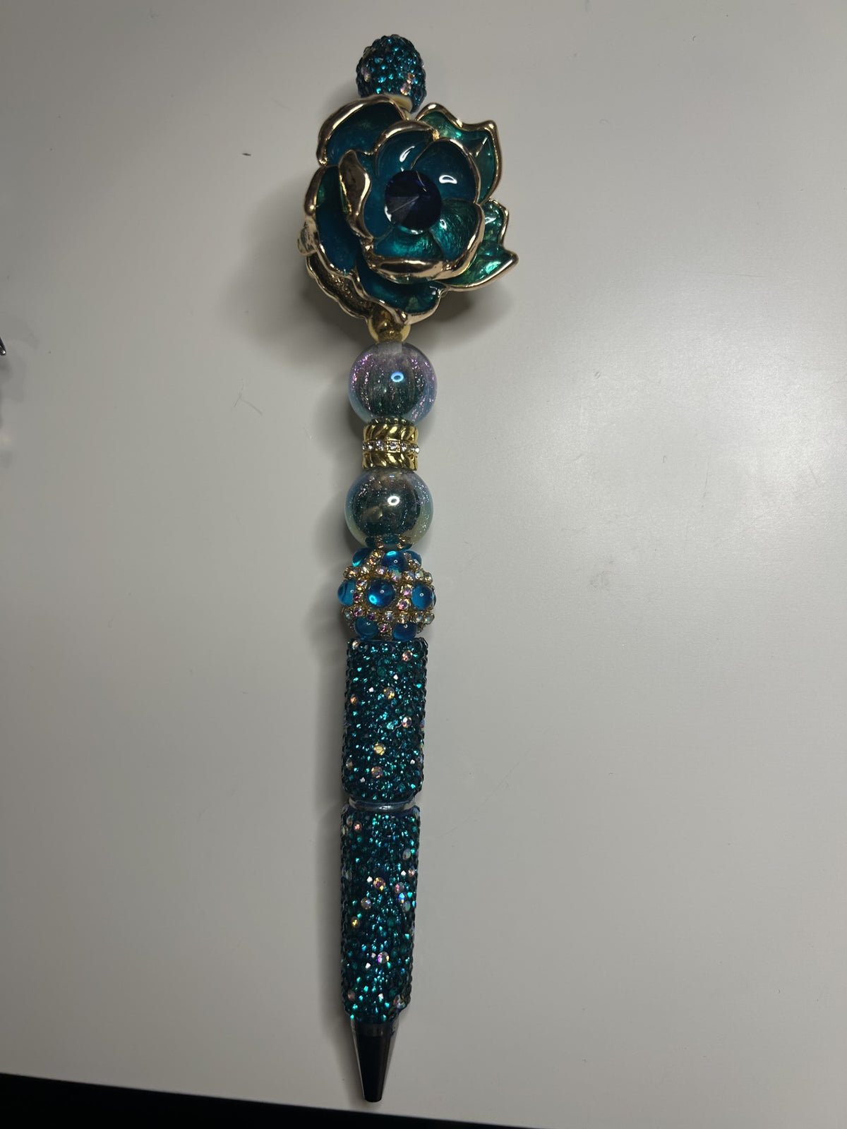 Flower Rhinestone Pens