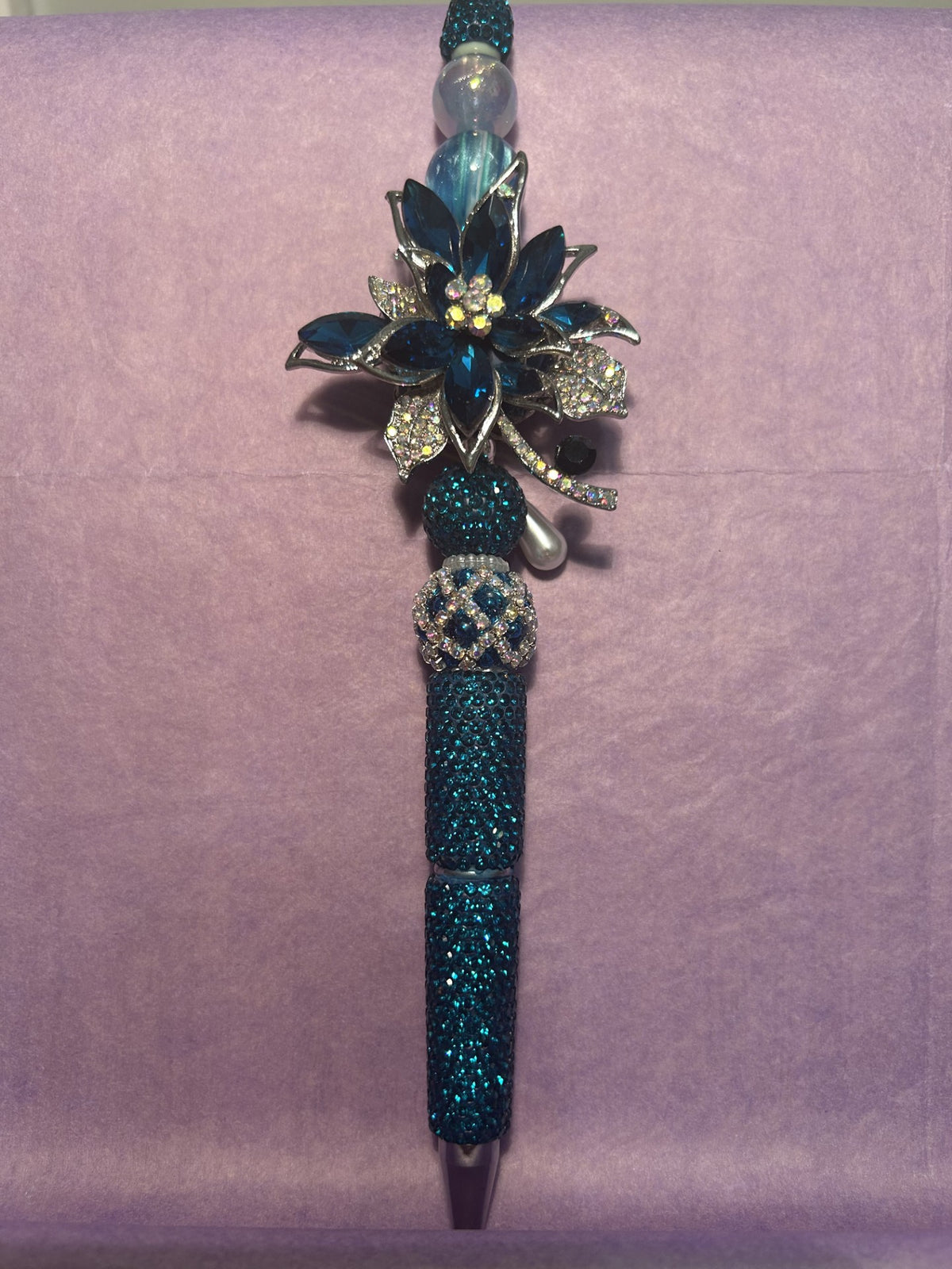 Flower Rhinestone Pens